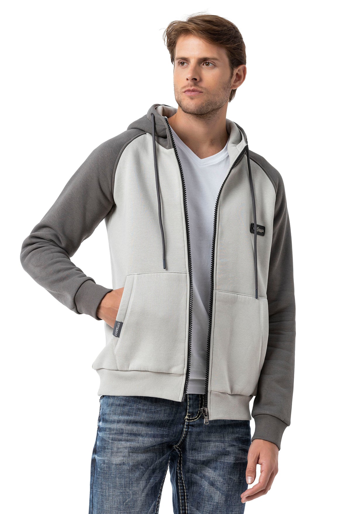 CL579 ERKEK HOODIE SWEATJACKET