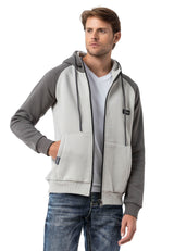 CL579 ERKEK HOODIE SWEATJACKET