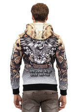 CL550 Erkek Zip Kapşonlu Sweatshirt – Fermuarlı Hoodie, Günlük Spor Rahat Kalıp