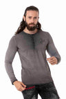 CL523 Erkek Sweatshirt – Bisiklet Yaka, Slim Fit, Pamuklu Günlük Spor Üst