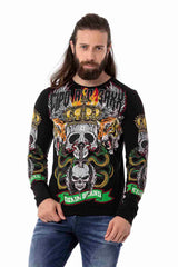 CL514 Erkek Sweatshirt – Günlük Rahat Kalıp Bisiklet Yaka Spor Basic
