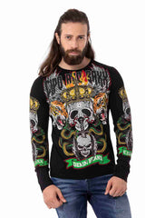 CL514 Erkek Sweatshirt – Günlük Rahat Kalıp Bisiklet Yaka Spor Basic