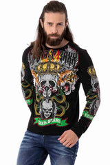 CL514 Erkek Sweatshirt – Günlük Rahat Kalıp Bisiklet Yaka Spor Basic