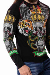 CL514 Erkek Sweatshirt – Günlük Rahat Kalıp Bisiklet Yaka Spor Basic