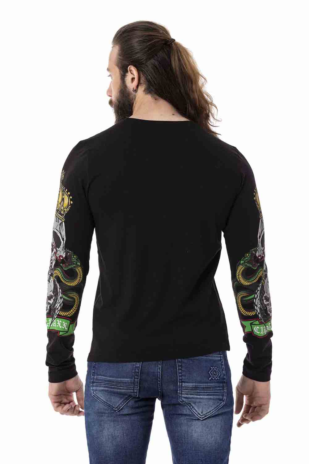 CL514 Erkek Sweatshirt – Günlük Rahat Kalıp Bisiklet Yaka Spor Basic