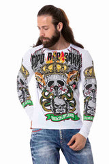 CL514 Erkek Sweatshirt – Günlük Rahat Kalıp Bisiklet Yaka Spor Basic