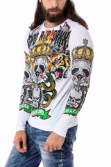 CL514 Erkek Sweatshirt – Günlük Rahat Kalıp Bisiklet Yaka Spor Basic
