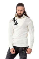 CP266 Şal Yaka Erkek Kazak