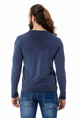 CL523 Erkek Sweatshirt – Bisiklet Yaka, Slim Fit, Pamuklu Günlük Spor Üst