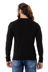 CL510 Erkek Sweatshirt – Günlük Rahat Kalıp Bisiklet Yaka Spor Basic