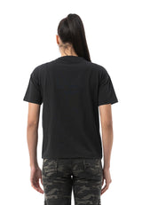 Kadın Regular Fit Baskılı Basic T-Shirt WT390