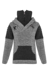 BP113 Erkek Çocuk Boğazlı Triko