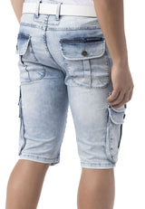 CK306 Men’s Stylish Slim Fit Capri Pants