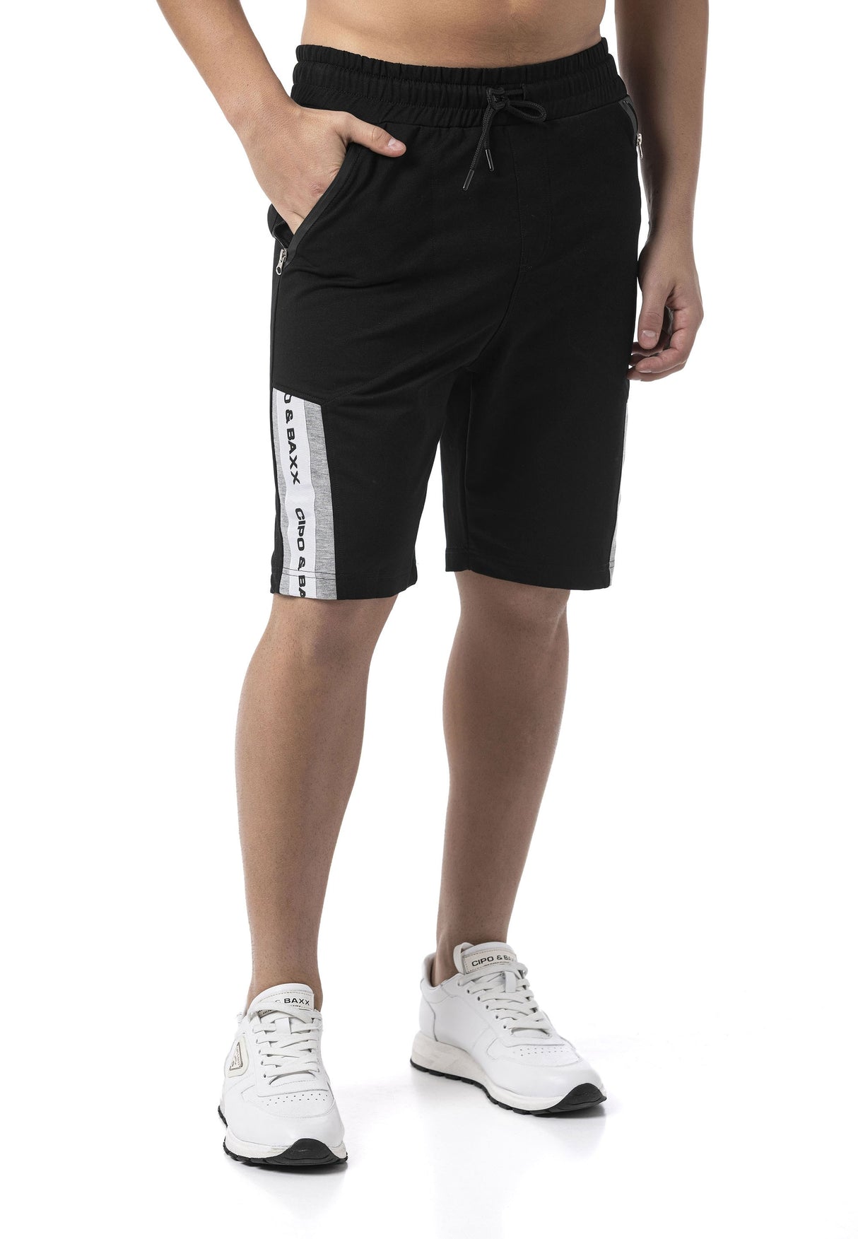 CK299 Men’s Trendy Slim Fit Capri Pants