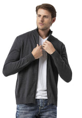 CP282 Ultimate Zip Luxe Knit Men Sweater
