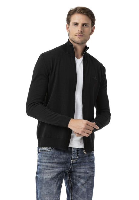 CP282 Ultimate Zip Luxe Knit Men Sweater