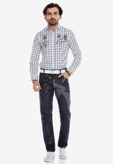 CD301 Straight Fit Kot Pantolon