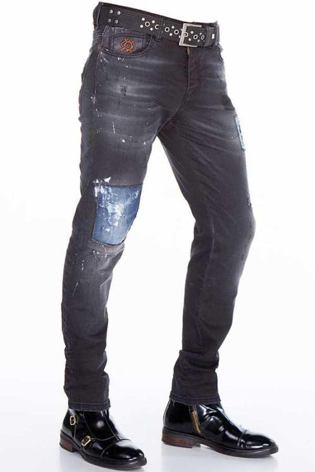 CD388 Yırtık Yamalı Kot Pantolon