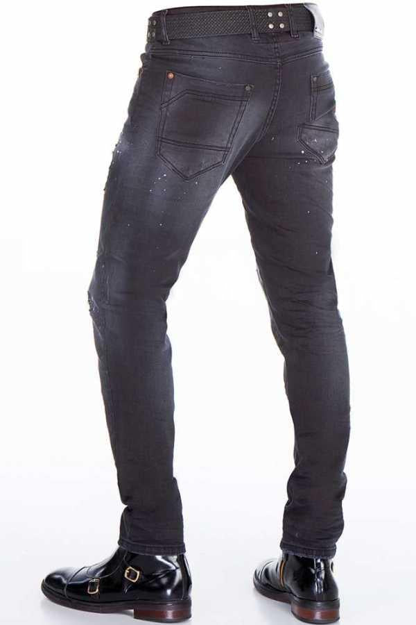 CD388 Yırtık Yamalı Kot Pantolon