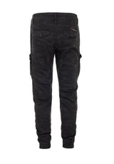 CD422 Kargo Cep Lastikli Dar Paça Kamuflaj Pantolon