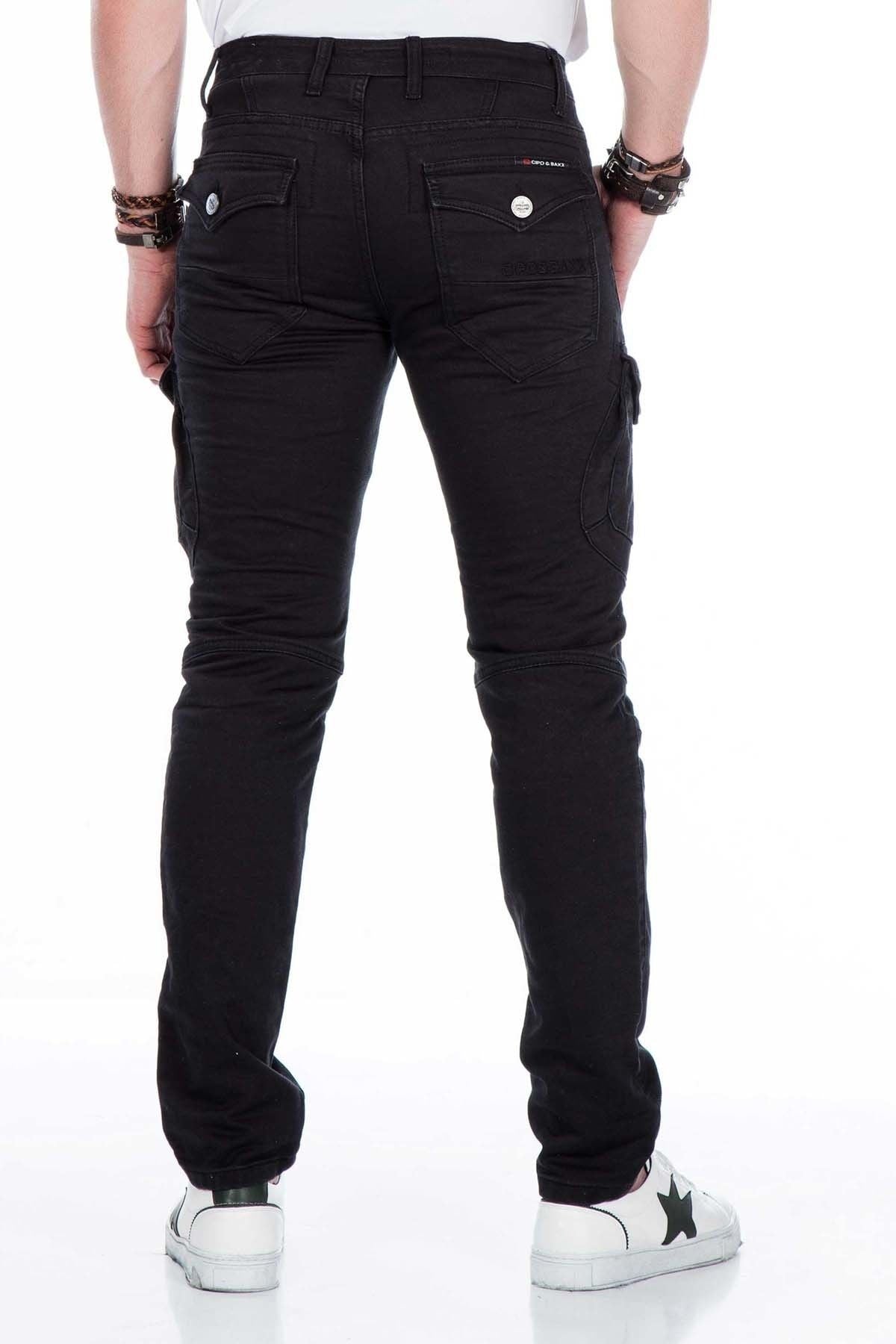 CD424 Kargo Cepli Dar Paça Erkek Pantolon
