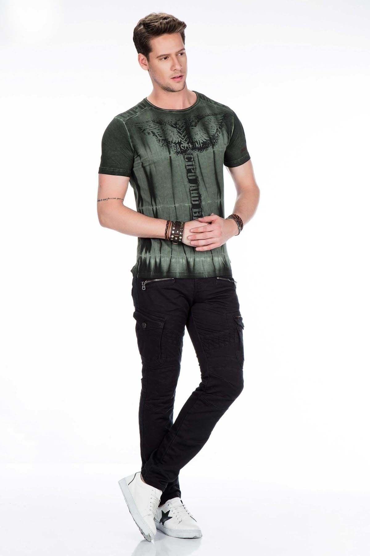CD424 Kargo Cepli Dar Paça Erkek Pantolon