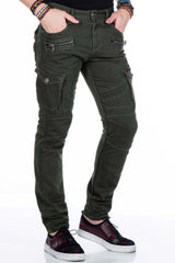 CD424 Kargo Cepli Dar Paça Erkek Pantolon