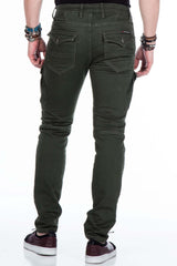 CD424 Kargo Cepli Dar Paça Erkek Pantolon