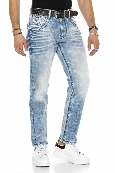 CD616 Cep Detaylı Relax Fit Erkek Jean Pantolon