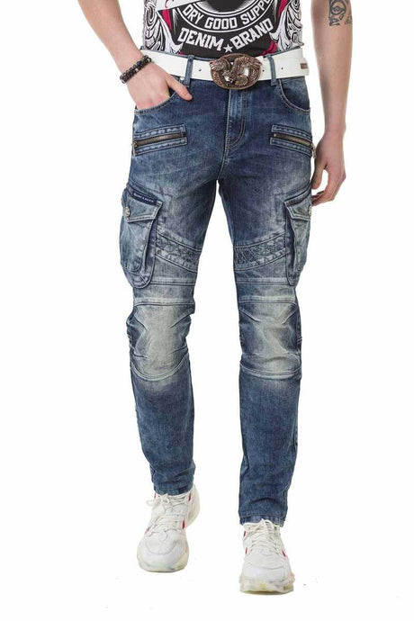 CD780 Biker Tarz Erkek Kargo Pantolon