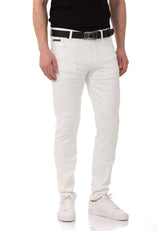 CD820 Günlük Stile Uygun Erkek Jean Pantolon