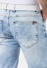 CD820 Günlük Stile Uygun Erkek Jean Pantolon