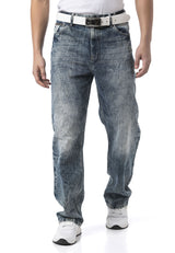 Erkek Baggy Fit Rahat Kesim Streetwear Tarz Pantolon CD903