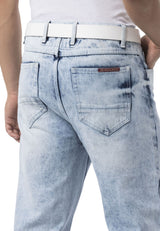 Erkek Baggy Fit Rahat Kesim Streetwear Tarz Pantolon CD903