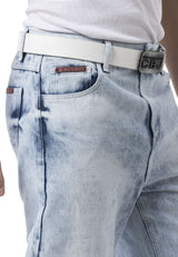 CD903 – Men’s Wide Leg Relaxed Fit Trousers