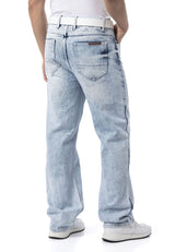 CD903 – Men’s Wide Leg Relaxed Fit Trousers