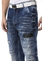 Baggy Tarzında Kargo Pantolon - İşlevsellik ve Konforla Şehir Stili CD907