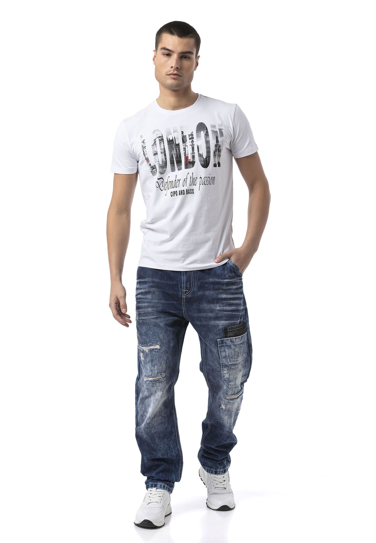 Baggy Tarzında Kargo Pantolon - İşlevsellik ve Konforla Şehir Stili CD907