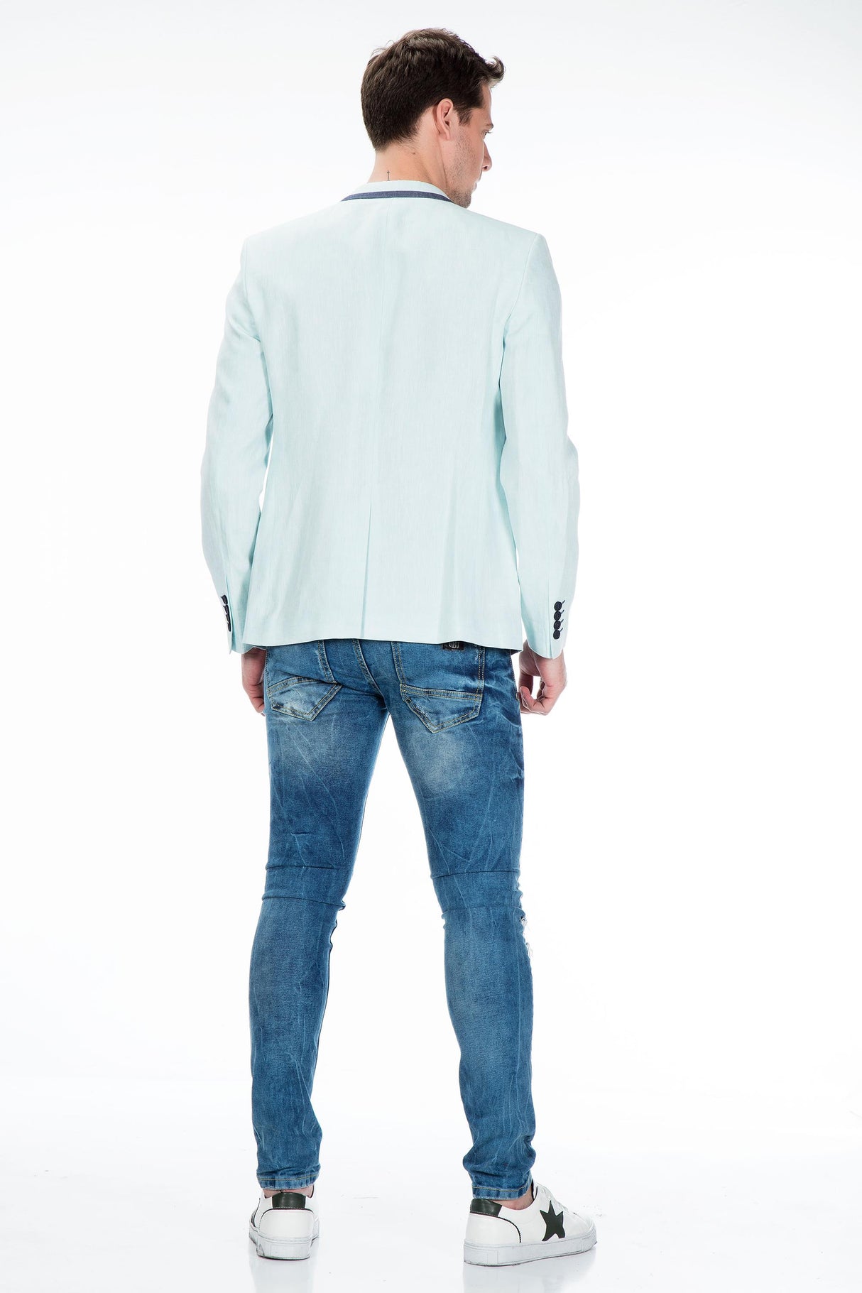 CJ222 Yazlık İnce Erkek Rahat Blazer  Ceket