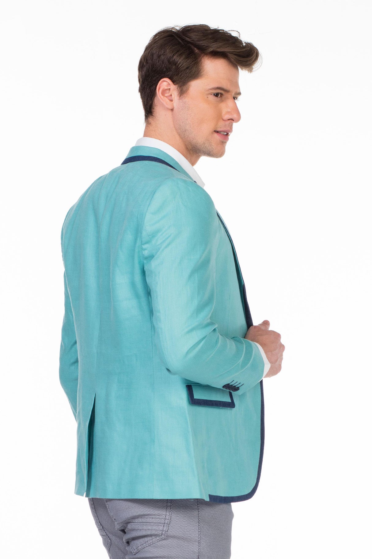 CJ222 Yazlık İnce Erkek Rahat Blazer  Ceket