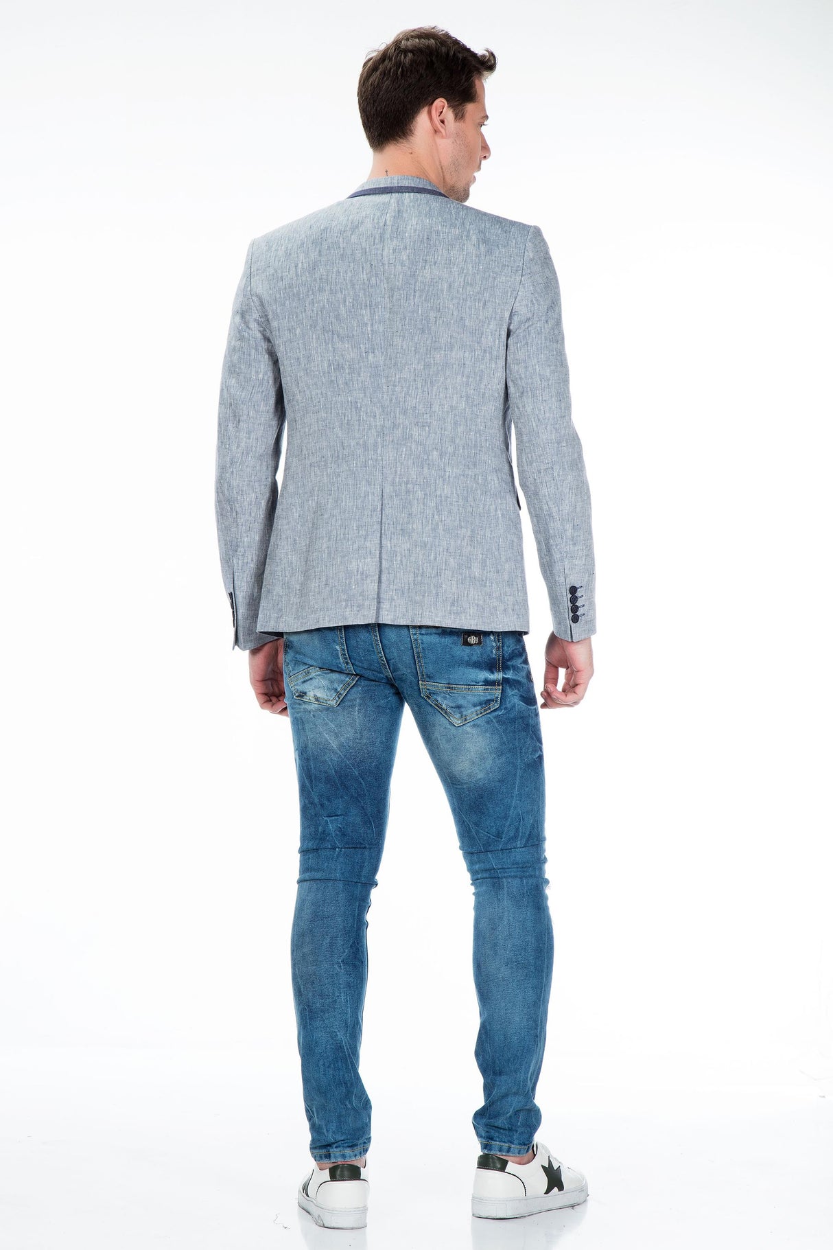 CJ222 Yazlık İnce Erkek Rahat Blazer  Ceket