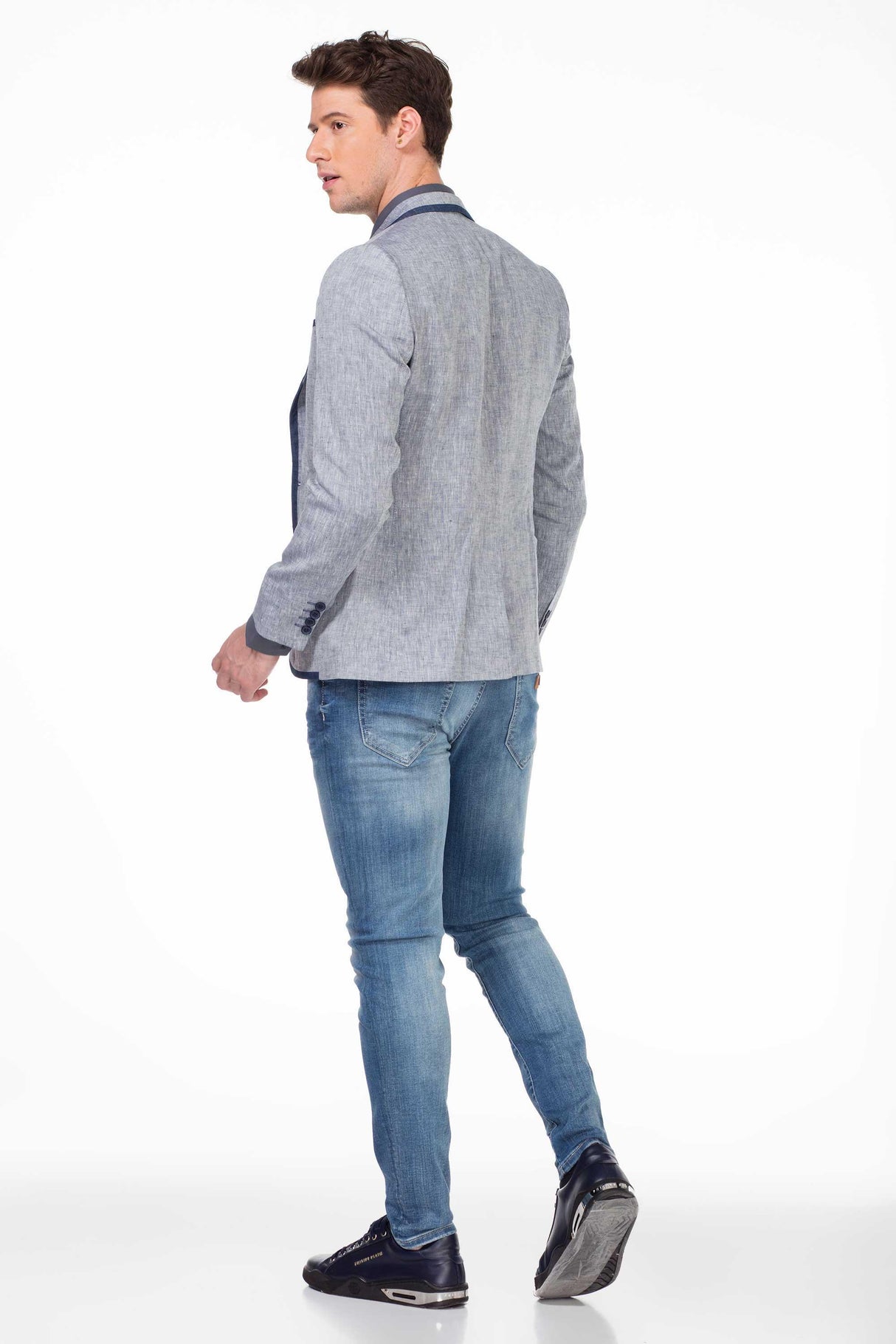 CJ222 Yazlık İnce Erkek Rahat Blazer  Ceket