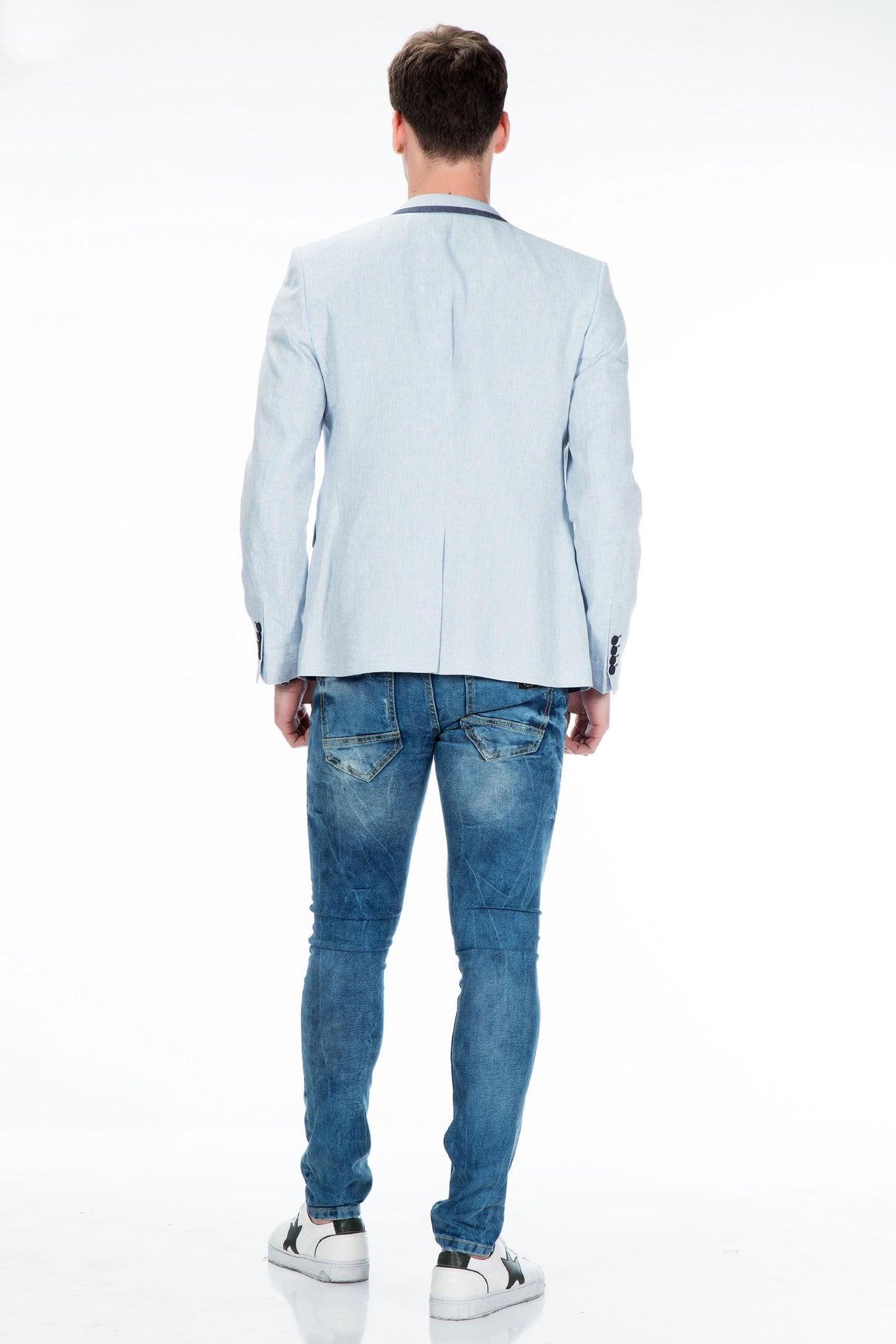 CJ222 Yazlık İnce Erkek Rahat Blazer  Ceket