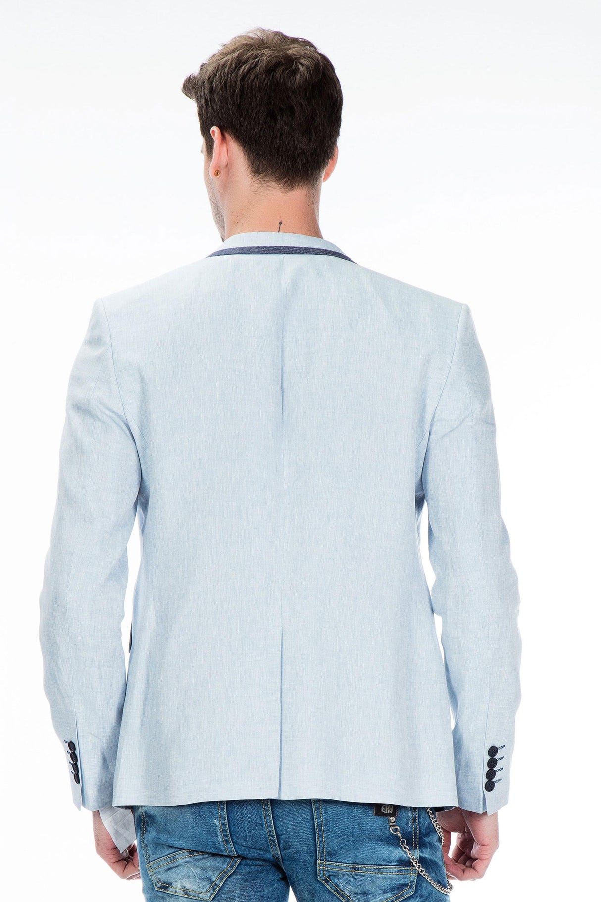 CJ222 Yazlık İnce Erkek Rahat Blazer  Ceket