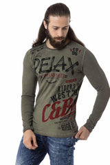 CL518 Riders Baskı Vintage Sweatshirt