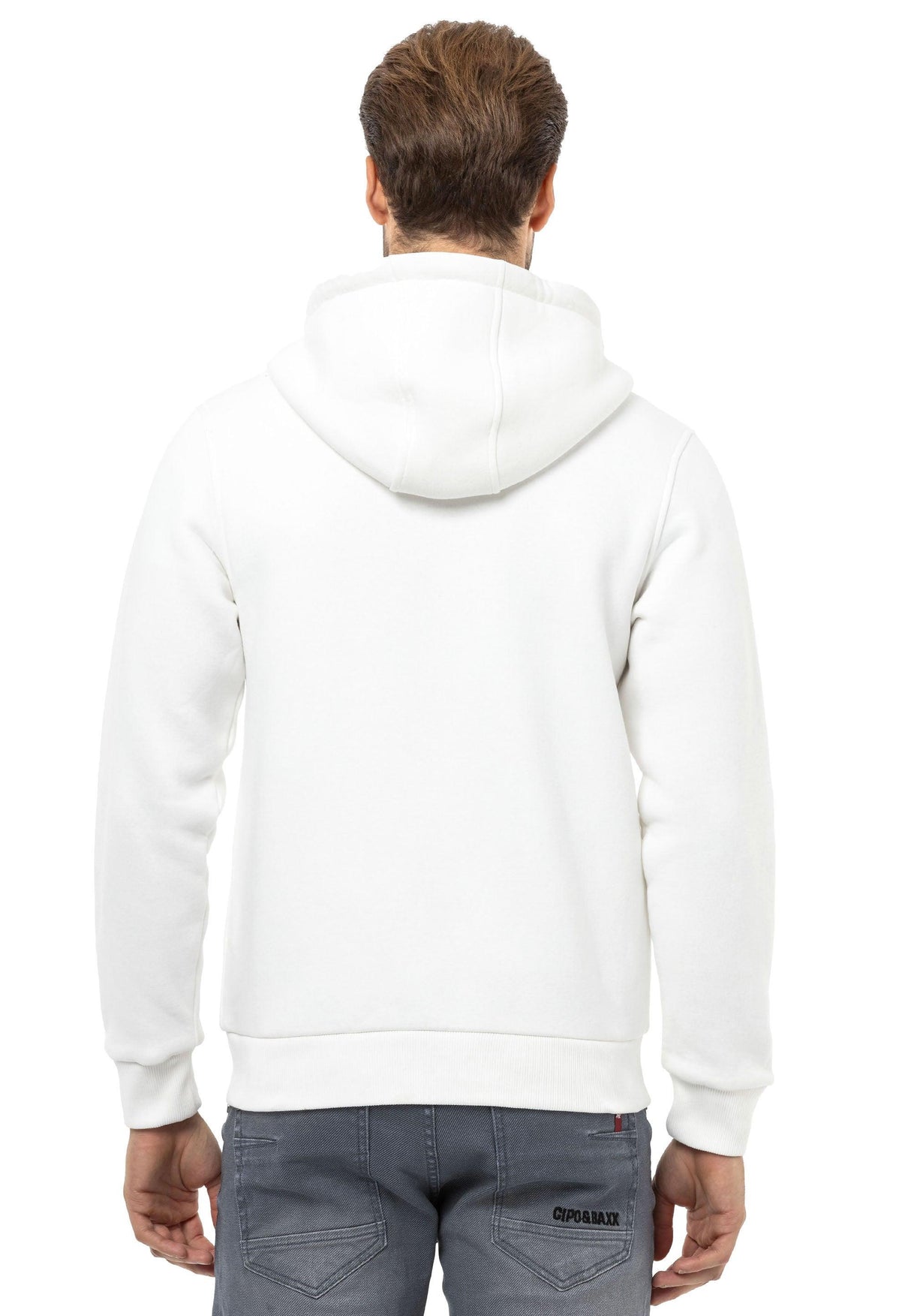 CL556 Erkek Basic Zip Sweatshirt