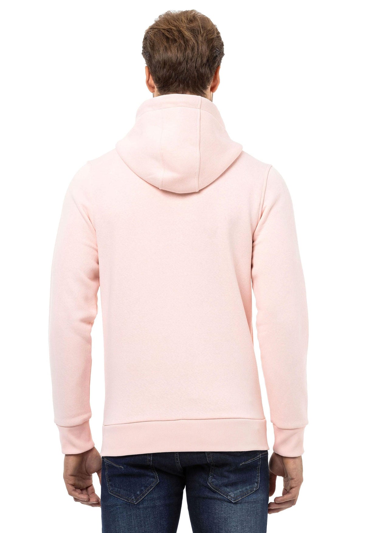 CL556 Erkek Basic Zip Sweatshirt