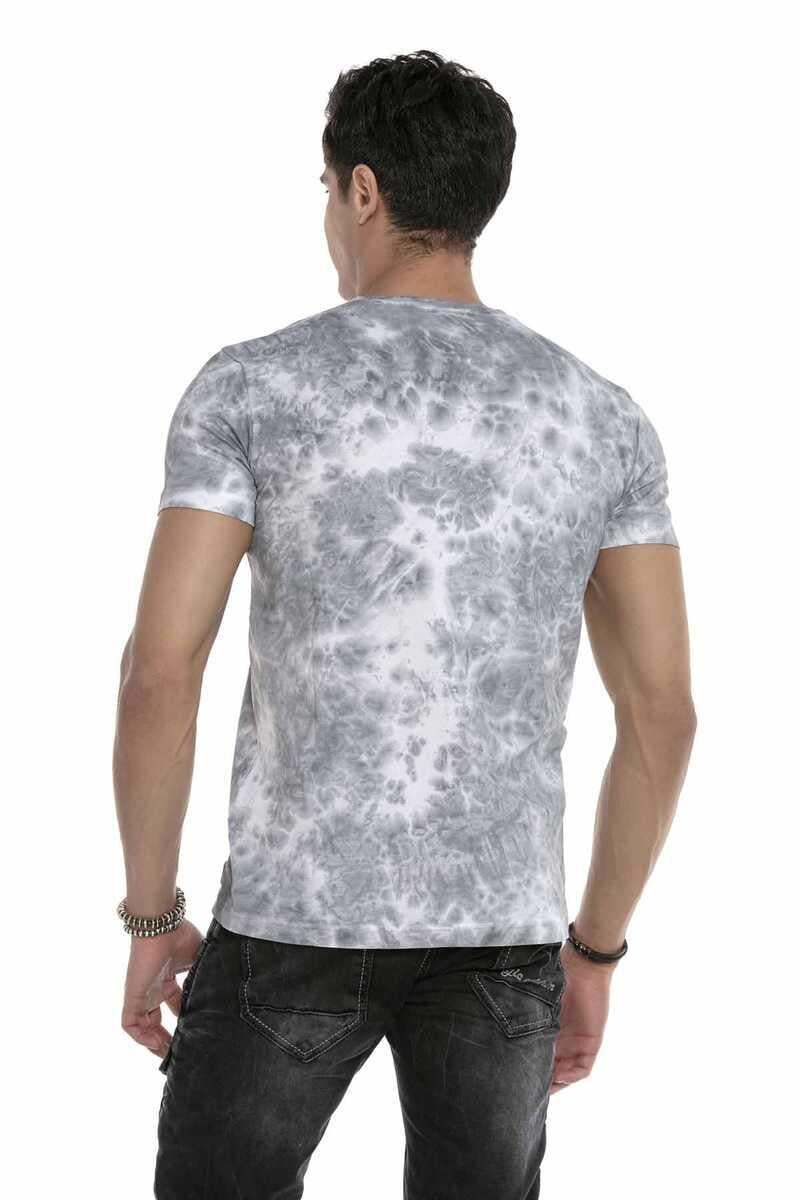 CT629 Desenli Vintage Biker Tişört