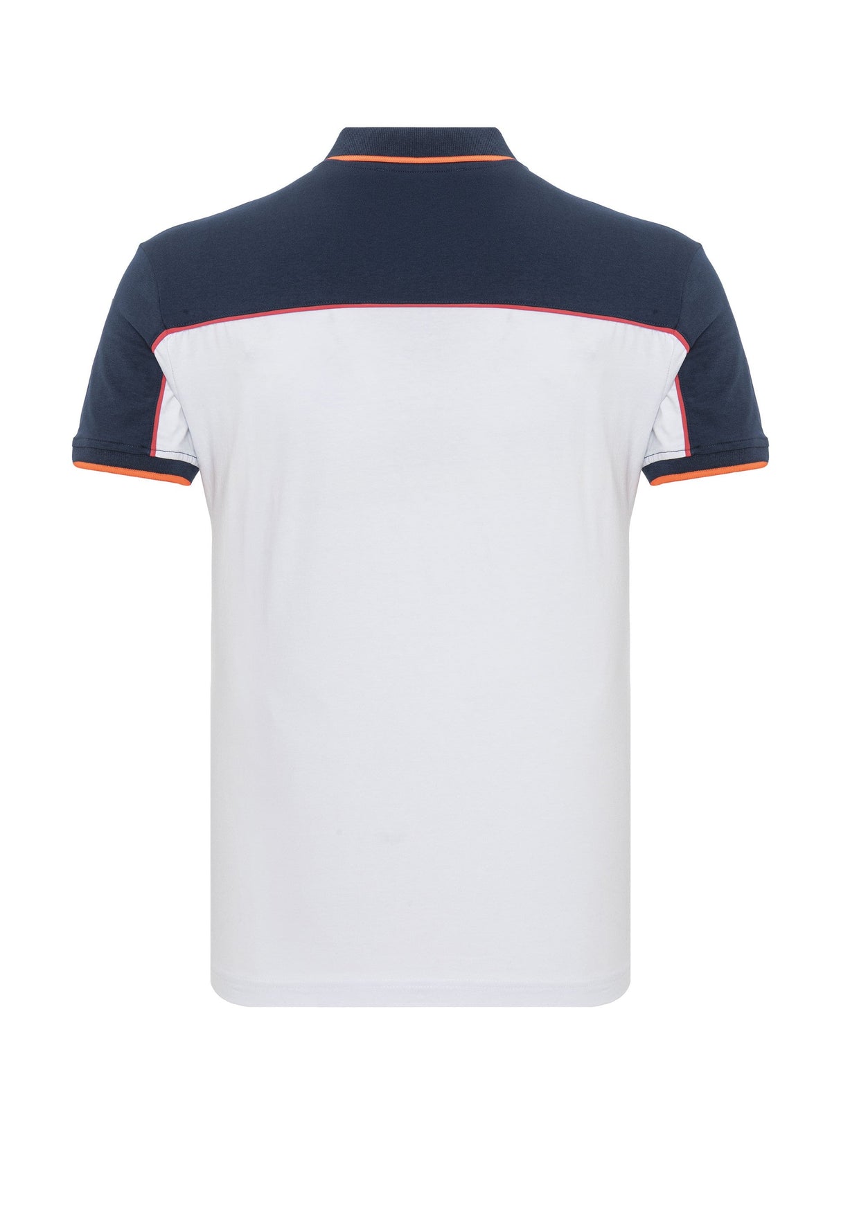 Erkek Regular Fit Polo Yaka Baskılı Tişört Yazı Detaylı Kısa Kollu Casual Erkek Tişört CT803