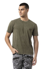 Erkek Regular Fit Bisiklet Yaka Kısa Kollu Basic Tişört CT808